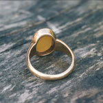 Viktorianischer 18 Karat Chalcedon Siegelring