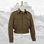 Replika-Uniformjacke der britischen Armee aus dem Zweiten Weltkrieg