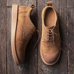Britische Art All-Match Brett Leder Herren Anzugschuhe