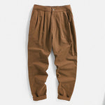 Herren Leinenhose mit elastischem Bund
