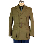 US Marine Grüne Militär-Wolluniform-Jacke