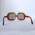 1970er Jahre Christliche Übergroße Sonnenbrille