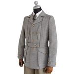 Herringbone Tweed Norfolk Jacket