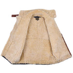 Leder Sport Vintage B3 Weste