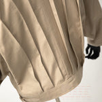 Single-Breasted Cocoon Jacket