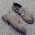 Britische Art All-Match Brett Leder Herren Anzugschuhe