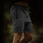 Natürliche Leinen-Shorts für Herren