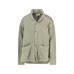 Herren-Patchwork-Jacke mit Used-Look