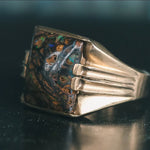 Opal-Siegelring