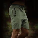 Natürliche Leinen-Shorts für Herren