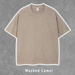 T-Shirts aus 100 % Baumwolle, ausgewaschen, locker geschnitten