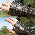 Fantasy-Krieger-Lederarmwickel