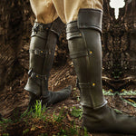 Leder- und Larp-Beinschutz