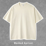 T-Shirts aus 100 % Baumwolle, ausgewaschen, locker geschnitten