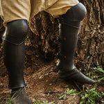 Leder- und Larp-Beinschutz