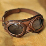 Steampunk-Fliegerbrille