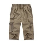 [127 cm Bundweite] Herren Caprihose in Übergröße