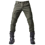 Motorrad-Reithose Denim Jeans mit Schutzpolstern