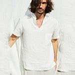 Spanische Leinen-T-Shirts