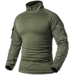 Herren Militär Taktisches Armee Kampf Langarmshirt