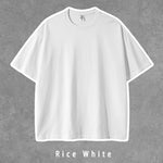 T-Shirts aus 100 % Baumwolle, ausgewaschen, locker geschnitten