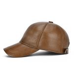 Baseballkappe aus echtem Leder