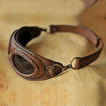 Steampunk-Fliegerbrille