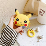 [1 Case=Free Earphone] Pikachu Head Airpods Pro Case
