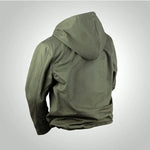 USN Wet Weather Parka Vintage Deck Jacket Pullover Schnürung WW2 Uniform