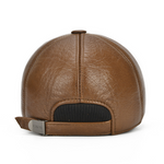 Baseballkappe aus echtem Leder