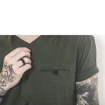 Militär-Jersey-T-Shirt