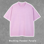 T-Shirts aus 100 % Baumwolle, ausgewaschen, locker geschnitten