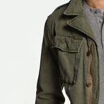 Schwere Militärjacke