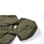 USN Wet Weather Parka Vintage Deck Jacket Pullover Schnürung WW2 Uniform