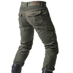 Motorrad-Reithose Denim Jeans mit Schutzpolstern