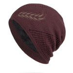 Warme Strickmütze