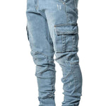 Herren Denim Cargo Jeans zu verkaufen