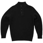 [Ausverkauf] Baltischer Strickpullover mit halber Knopfleiste