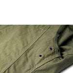 USN Wet Weather Parka Vintage Deck Jacket Pullover Schnürung WW2 Uniform