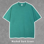 T-Shirts aus 100 % Baumwolle, ausgewaschen, locker geschnitten