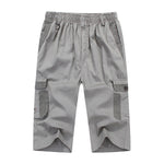 [127 cm Bundweite] Herren Caprihose in Übergröße