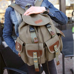 [Letzte 100 Stück] Canvas Continental Rucksack