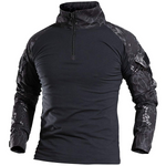 Herren Militär Taktisches Armee Kampf Langarmshirt
