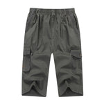 [127 cm Bundweite] Herren Caprihose in Übergröße