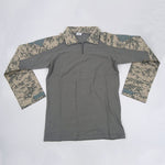 Herren Taktische Militärshirts 1/4 Zip Langarmshirt